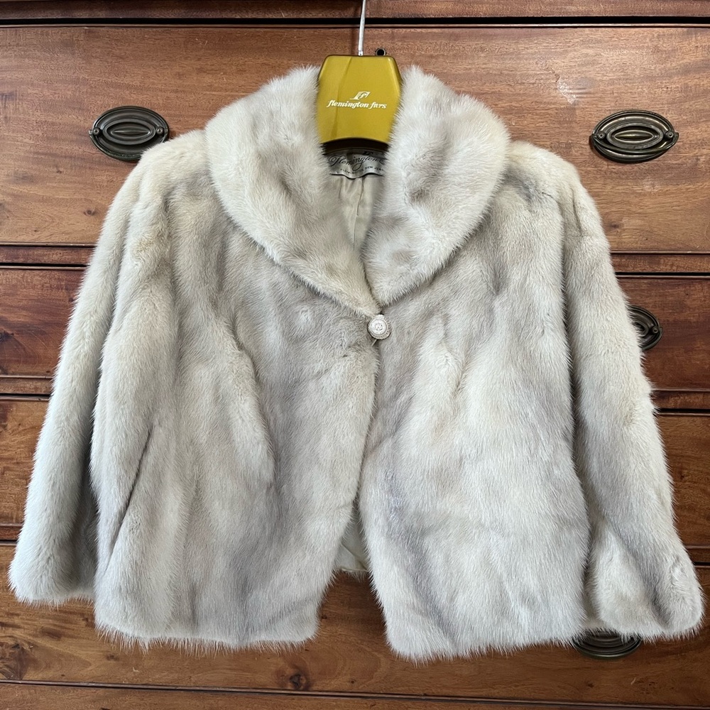 Mink short jacket